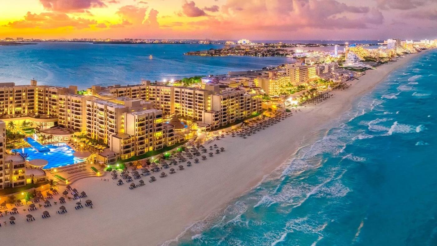 Oceanfront Condo Bm By Andiani Cancún Zewnętrze zdjęcie